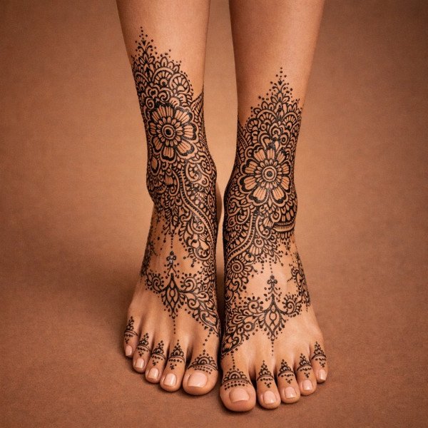 Full-Feet Henna