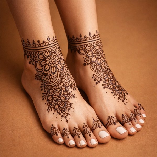 Feet Henna